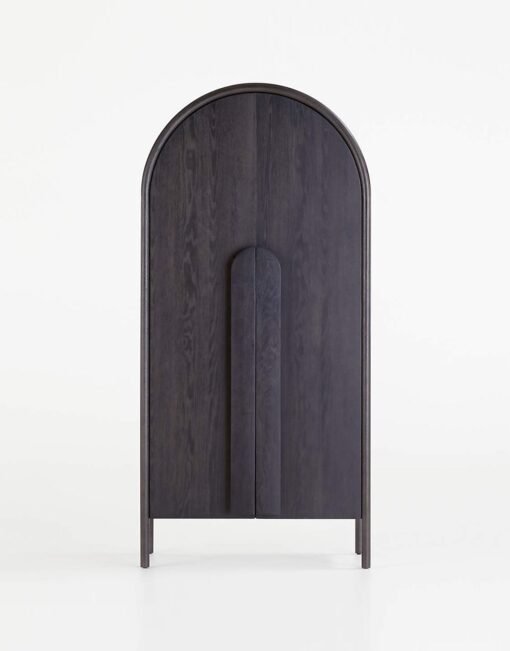 Solid Wood Bar Storage Cabinet