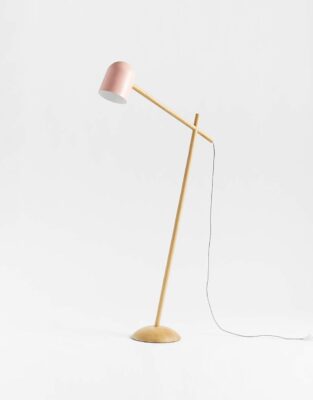 Led Steel Floor Lamp