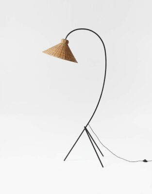 Contemporary Steel Floor Lamp