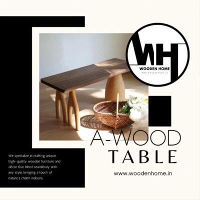 Wooden Home Solid Wood A Table