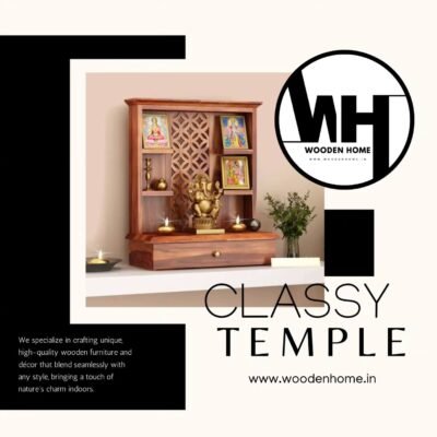 Wood Classy Home Temple