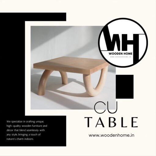 Wooden Home Solid Wood CU Table