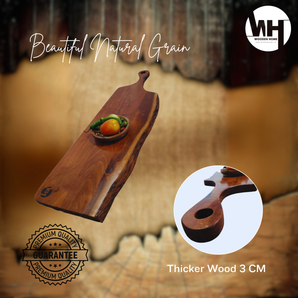 Axo Live Edge Grain Big Cutting Board