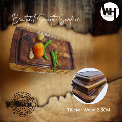 Traditional Solid Wood Natural End Grains Cutting Board