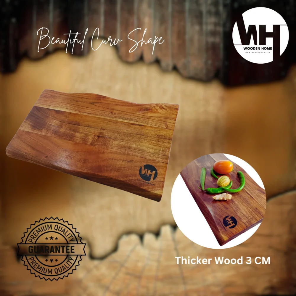 Live Edge Grain Cutting Board 41x25x3cm