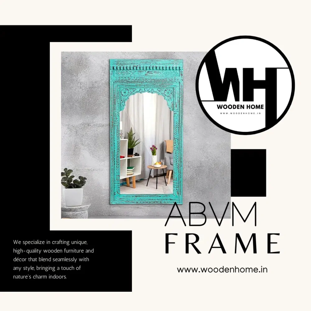 Antique ABVM Mirror Frame By Wooden Home