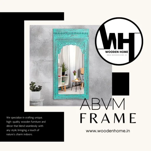 Antique ABVM Mirror Frame By Wooden Home