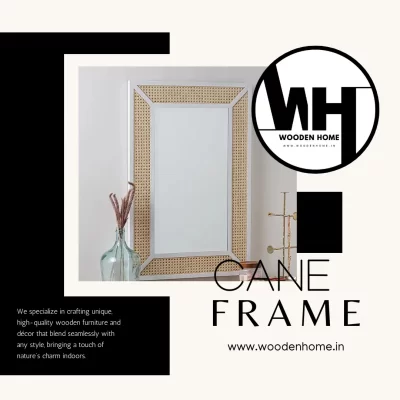 Cane Gallery Wall Frame By Wooden Home