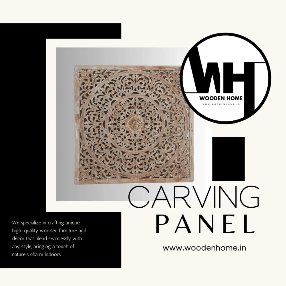 Hand Carving Wood Panel By Wooden Home