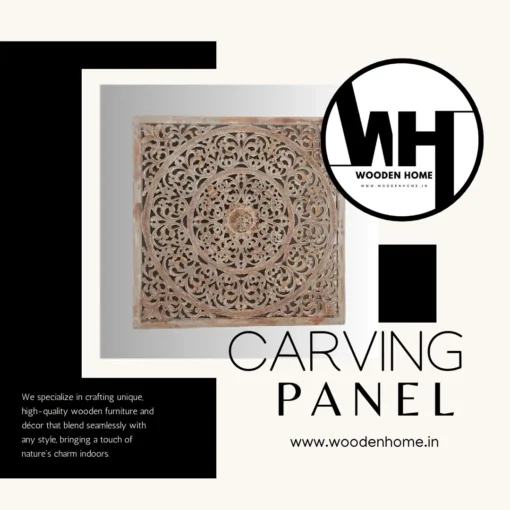 Hand Carving Wood Panel By Wooden Home