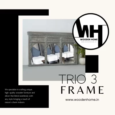 TRIO 3 Vintage Frame By Wooden Home