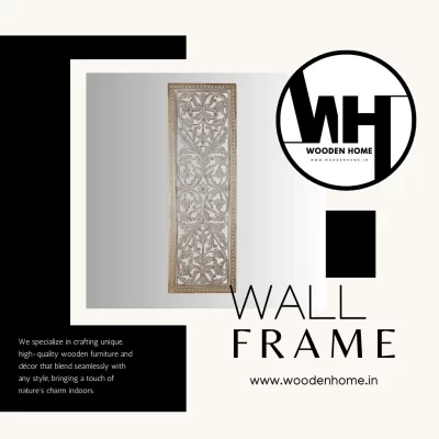 Traditional Wall Frame By Wooden Home
