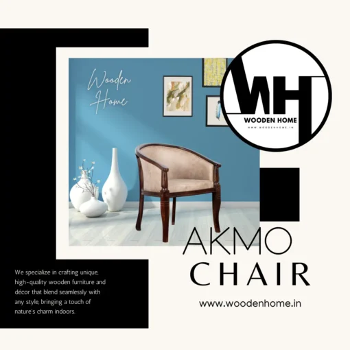 Akmo Rownd Chair By Wooden Home