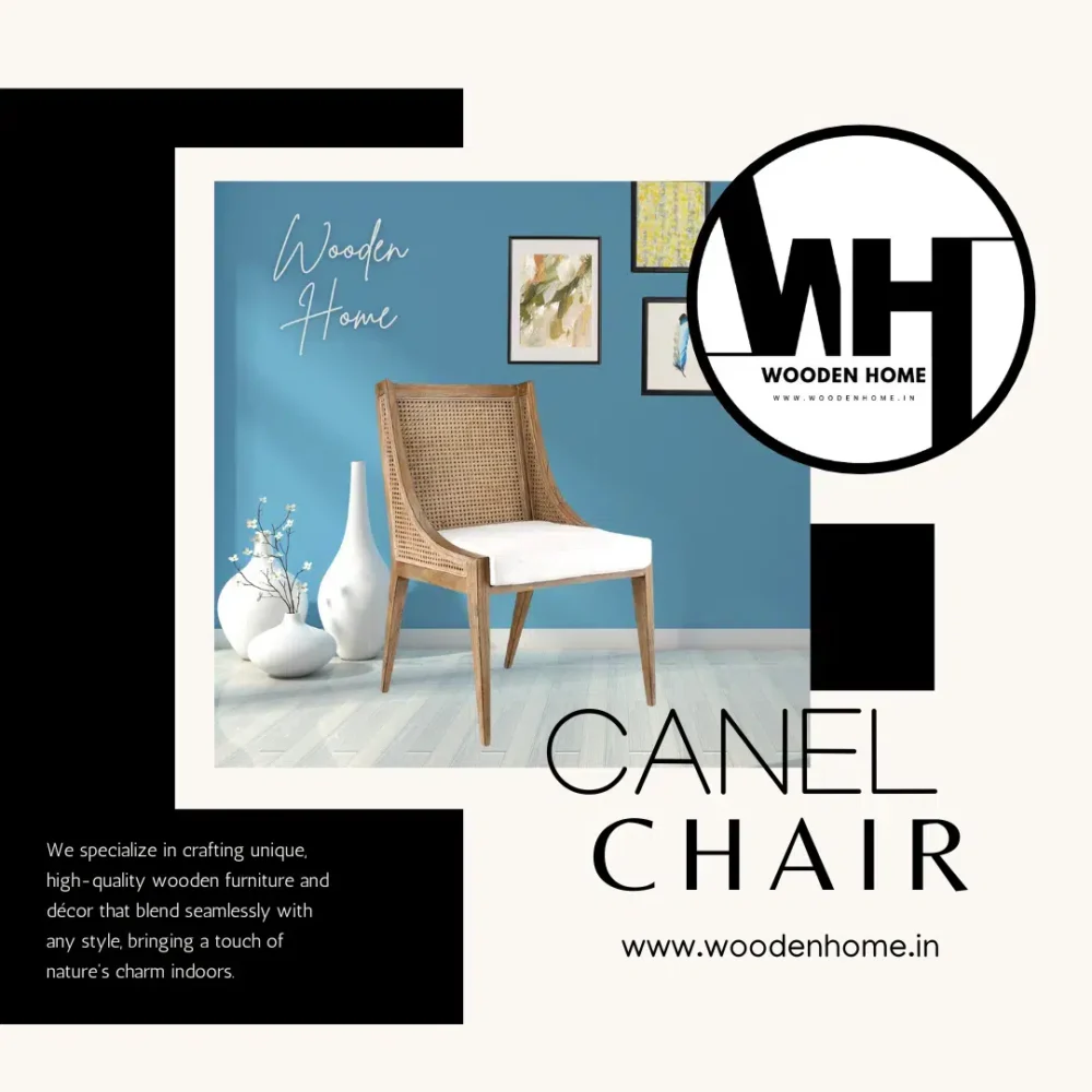 Canel Rattan Chair By Wooden Home
