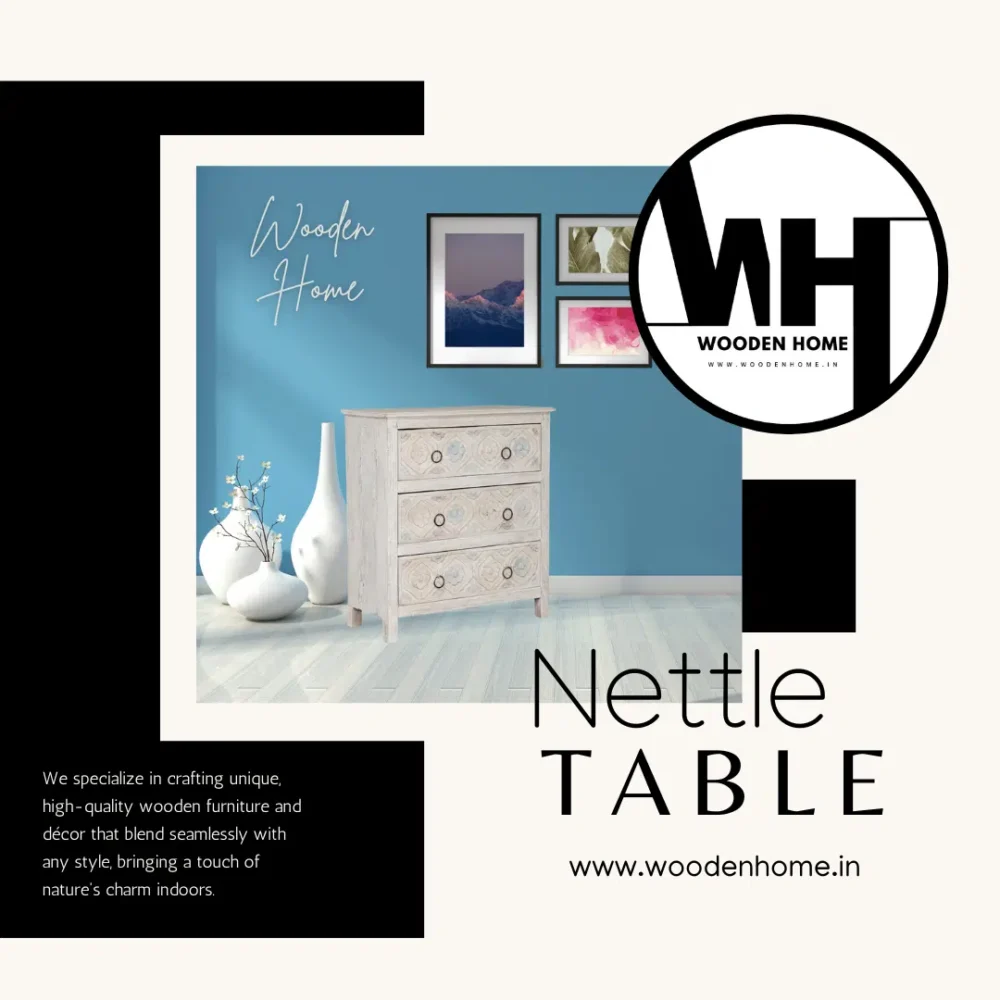 NETTLE Side Table By Wooden Home