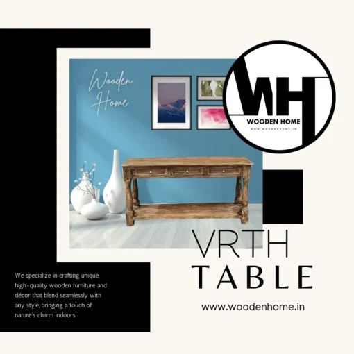 Reclaimed VRTH Table By Wooden Home