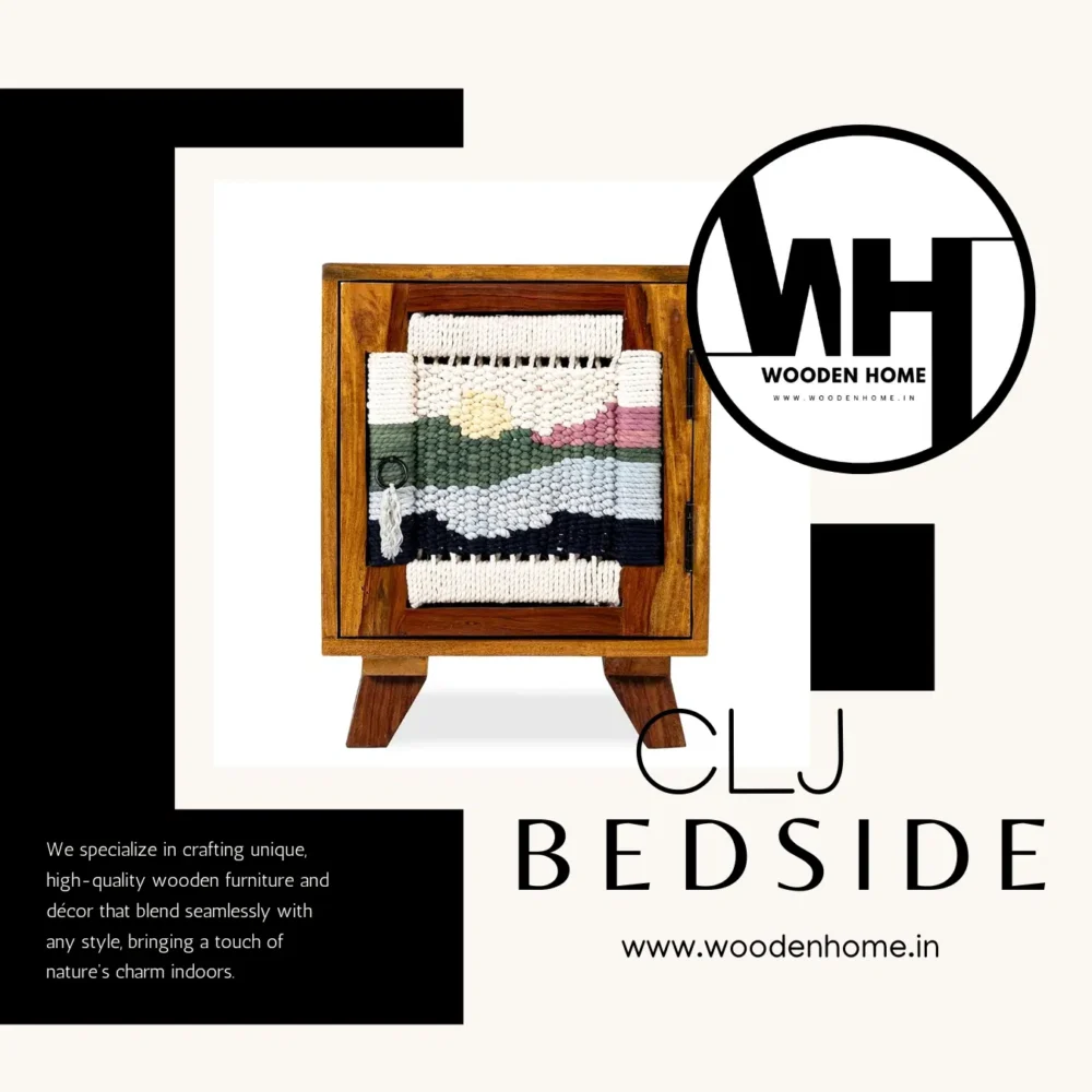 Rope CLJ  Bed Side By Wooden Home