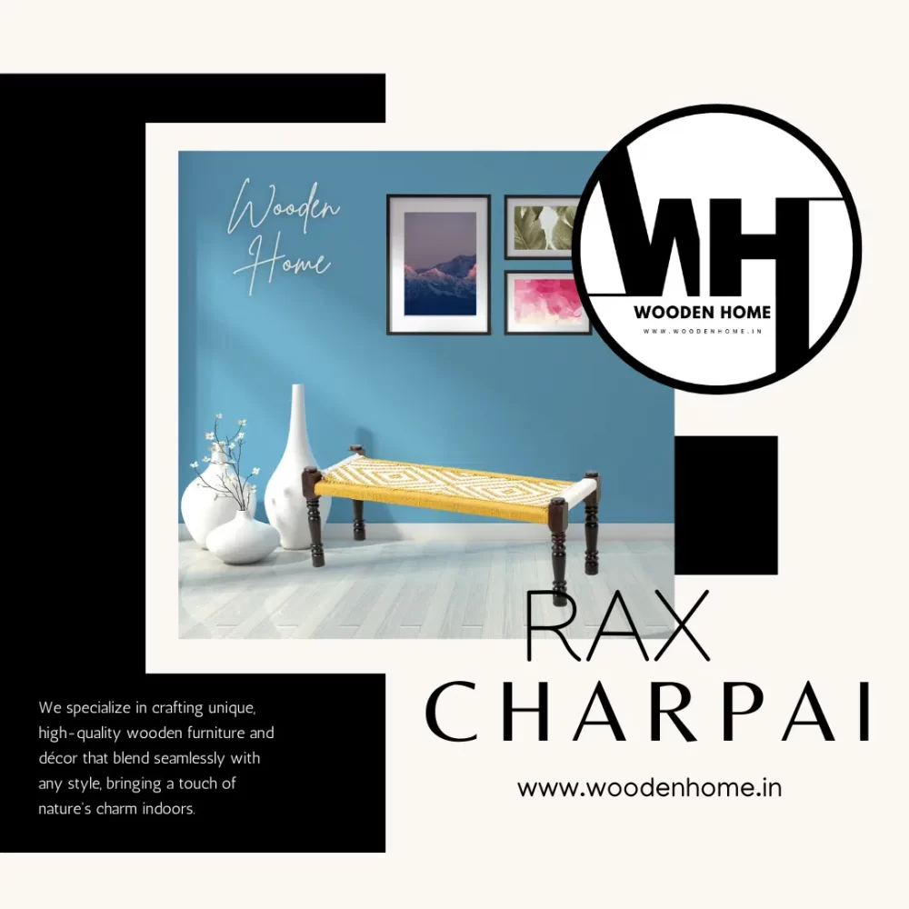 Rope RAX Charpai By Wooden Home