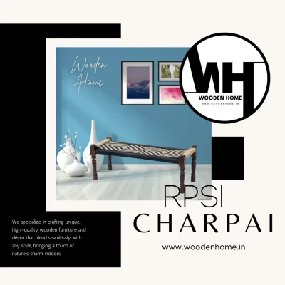 Rope RPSI Charpai By Wooden Home