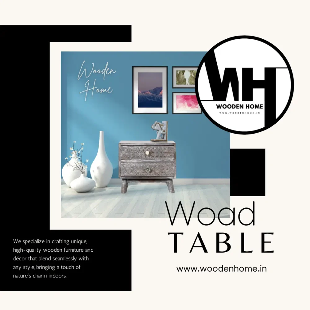 WOAD Side Table By Wooden Home