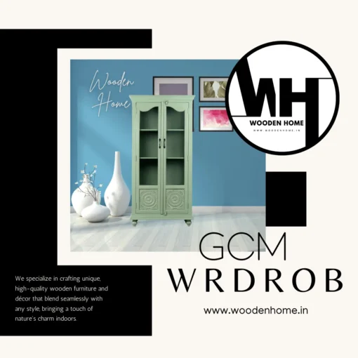 Wood Carving GCM Wardrobe By Wooden Home