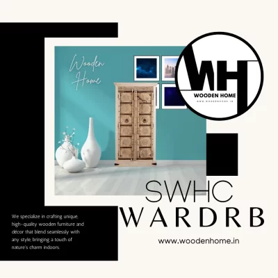 Solid Wood Hand Carved Wardrobe