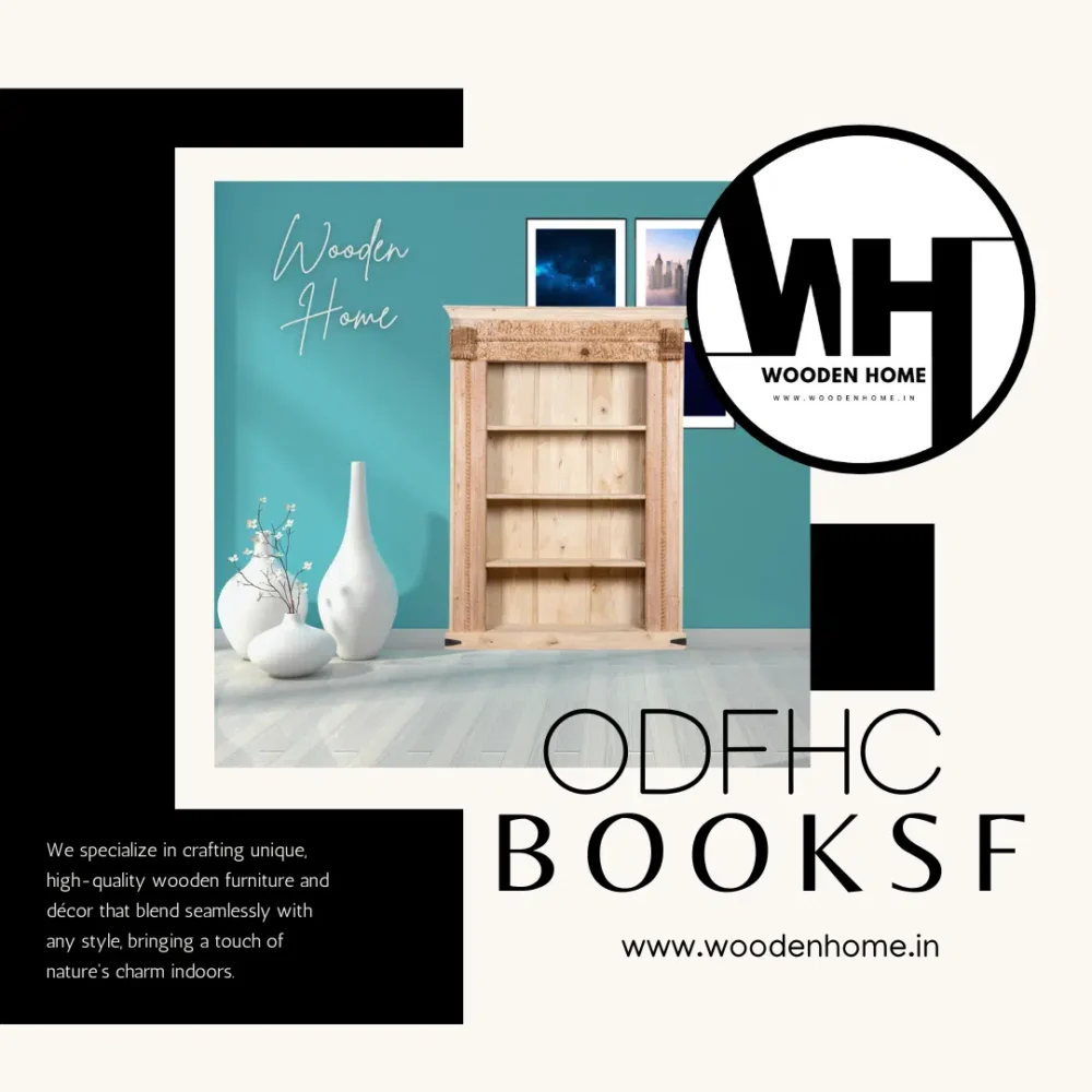 Old Door Frame HandCrafted Bookshelf