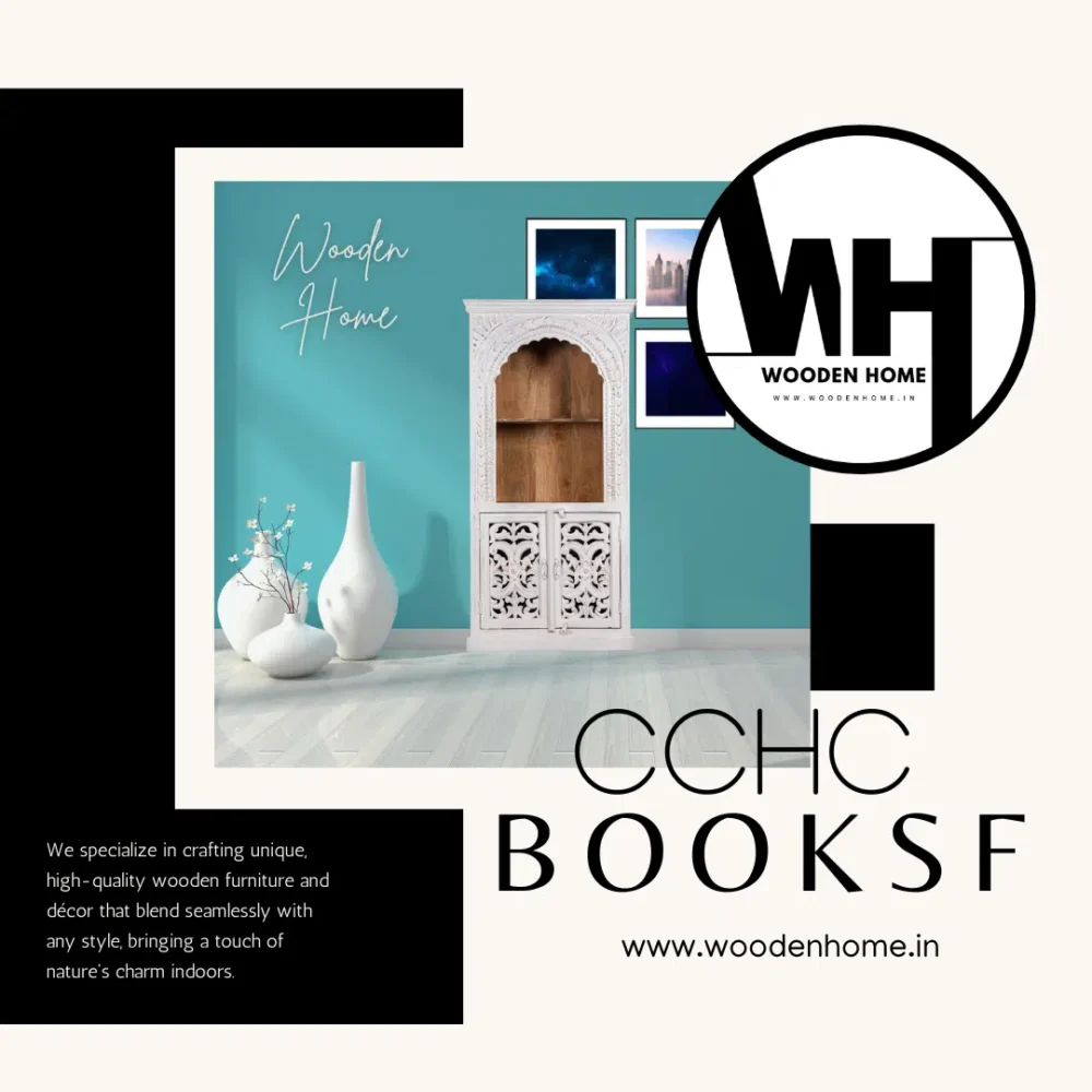 Crafted Comfort Hand Carved Bookshelf