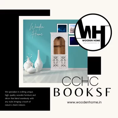 Crafted Comfort Hand Carved Bookshelf