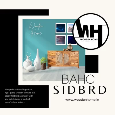 Beautiful Antique Hand Carving Sideboard