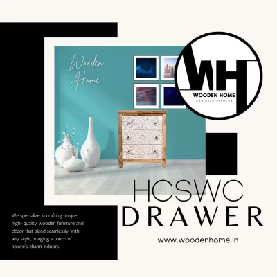 Hand Carving Solid Wood Chest of Drawers