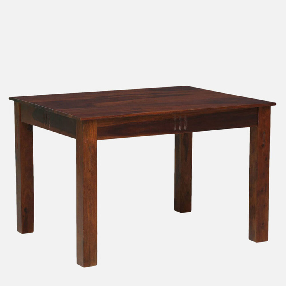 Sheesham Wood Nesting Coffee Table Set - Dark Walnut Finish